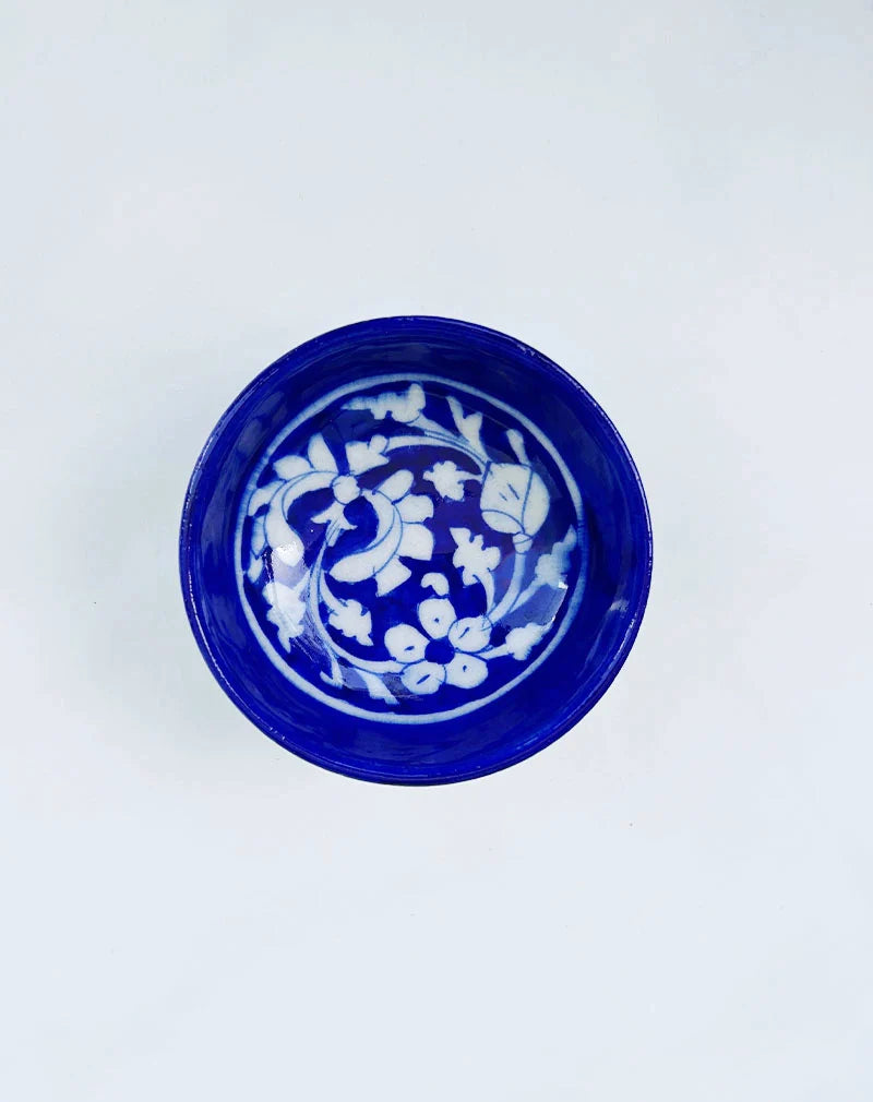 Blue Pottery Blue Bowl