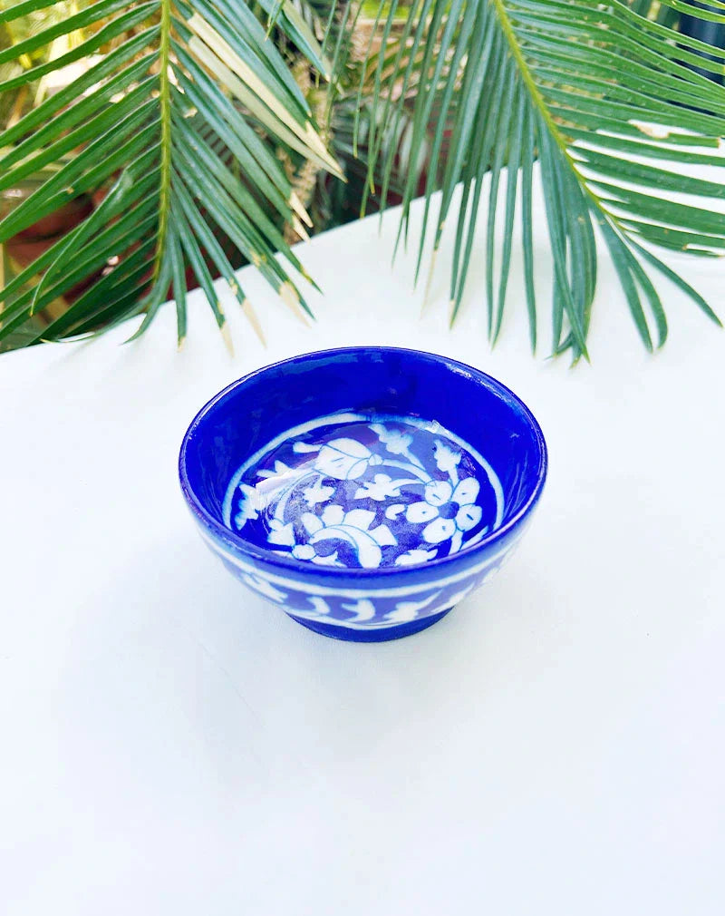Blue Pottery Blue Bowl
