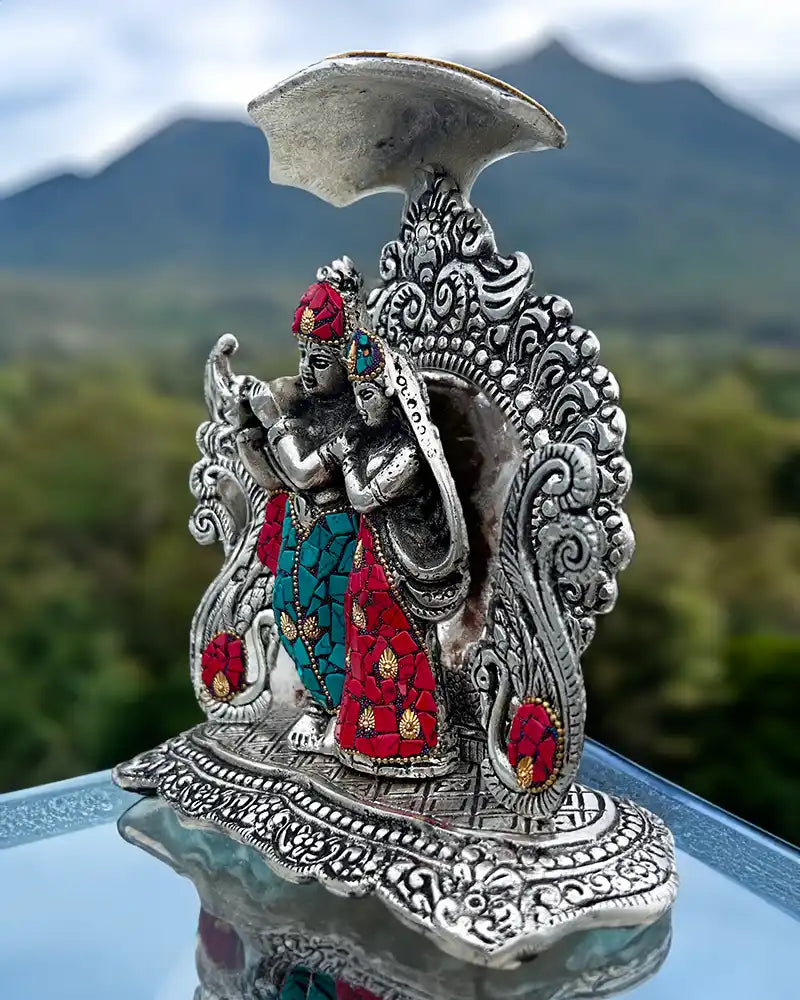 Radha Krishna Ji Antique Idol